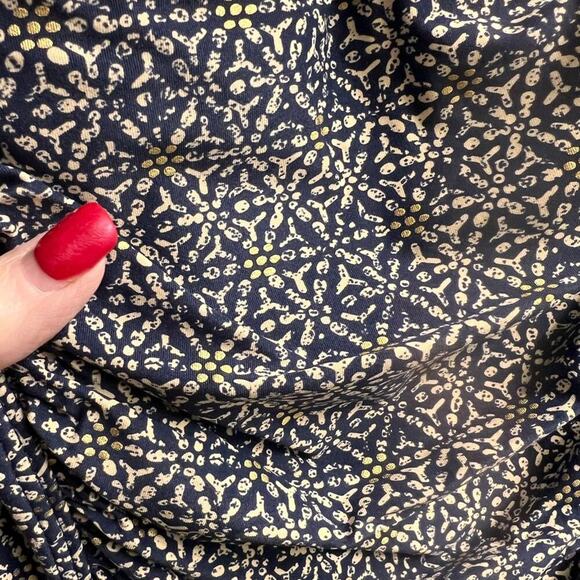 Niptuck blue white gold one piece bathing suit size 6 - Picture 3 of 6